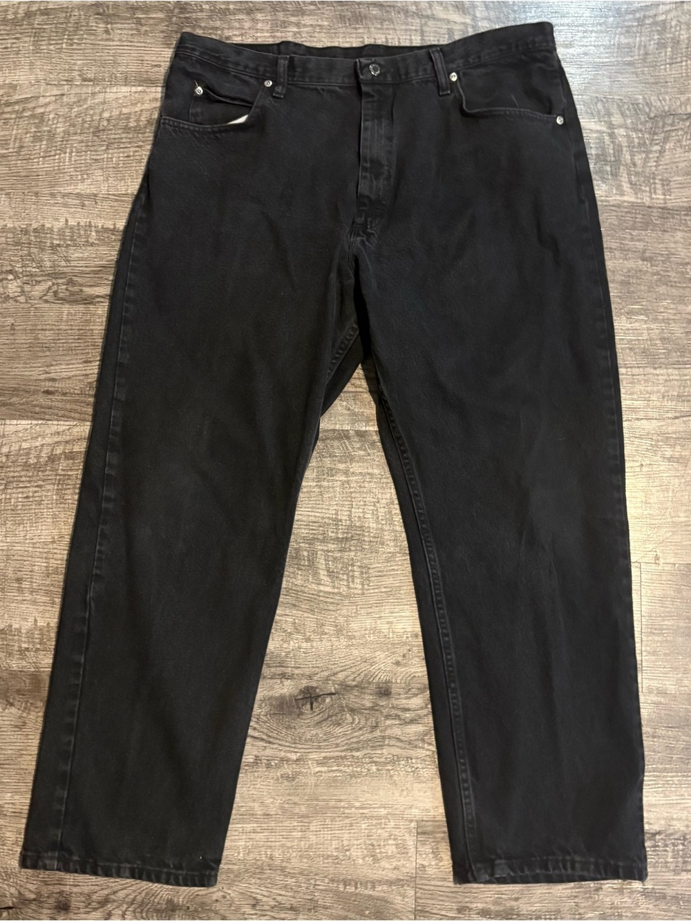 Wrangler Jeans Men’s Size 40 Black Denim